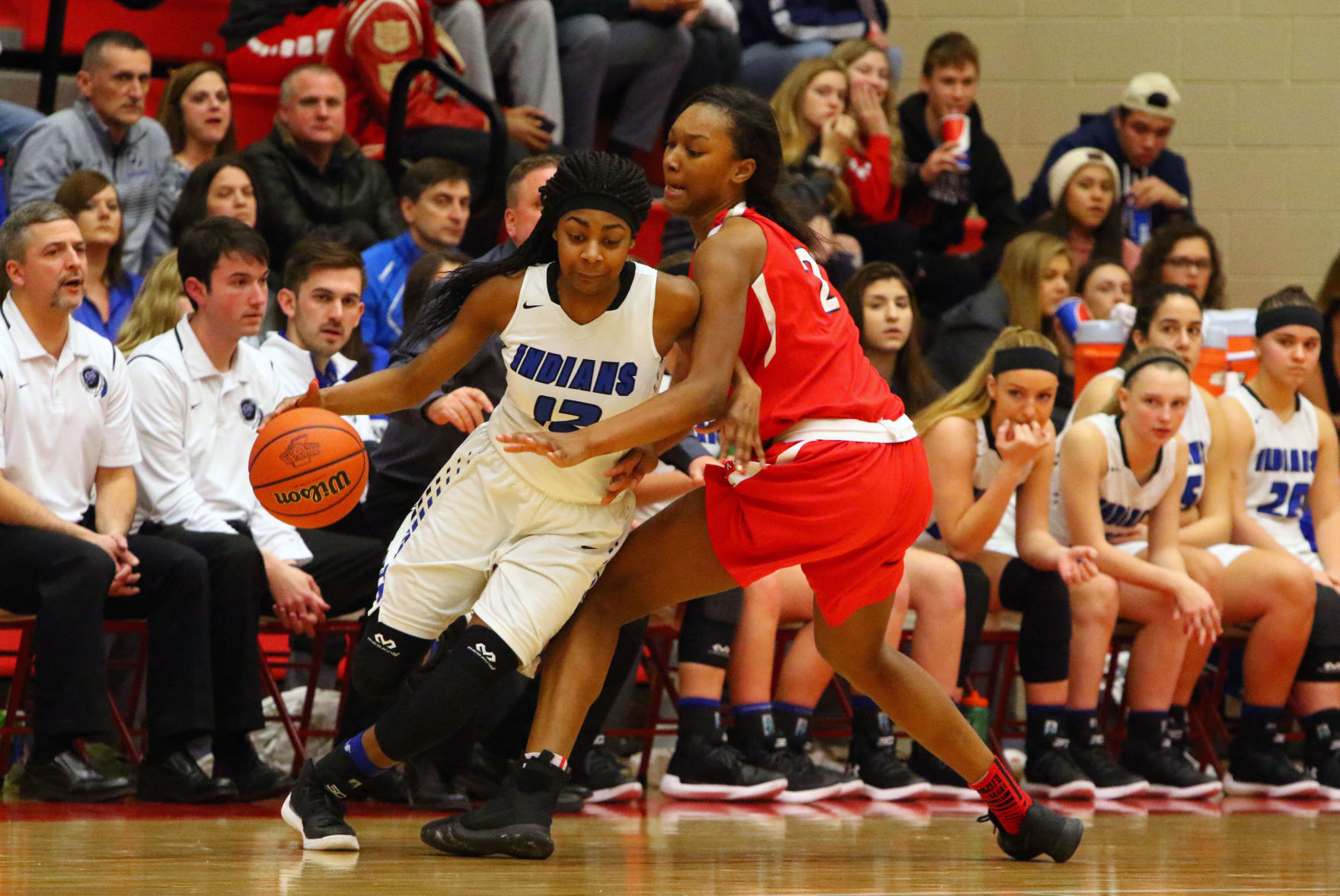 Gallery: Girls Basketball Sectional Finals - E.C. Central vs. Lake Central